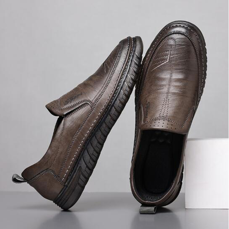 Formal Upper Wear Men - Skórzane buty Męskie buty na co