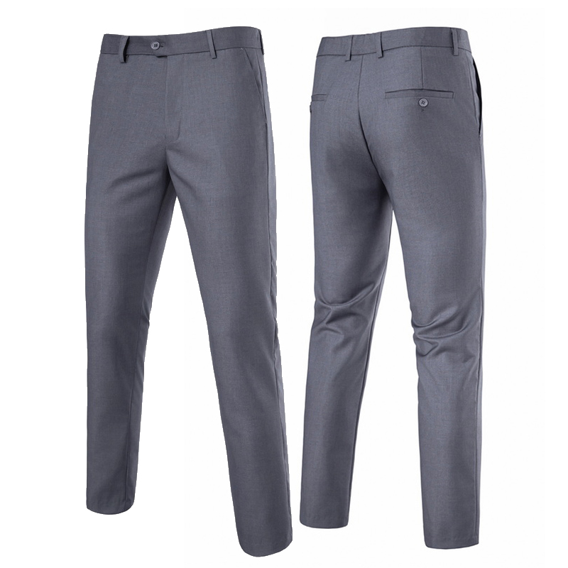Dress Pant Flat Front - Wysokiej jakości męskie spodnie golfowe slim