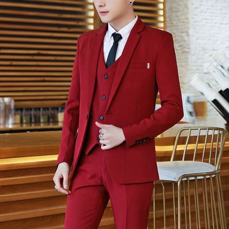 Męski dwuczęściowy garnitur sl – Men Formal Wear Pants recenzja i cena