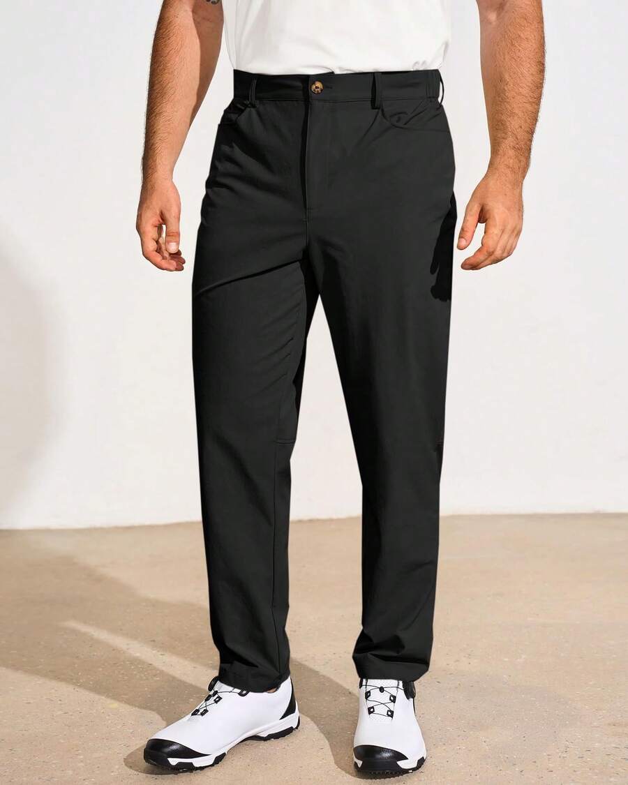 Spodnie golfowe męskie Runcati – Dress Pant Flat Front recenzja i cena