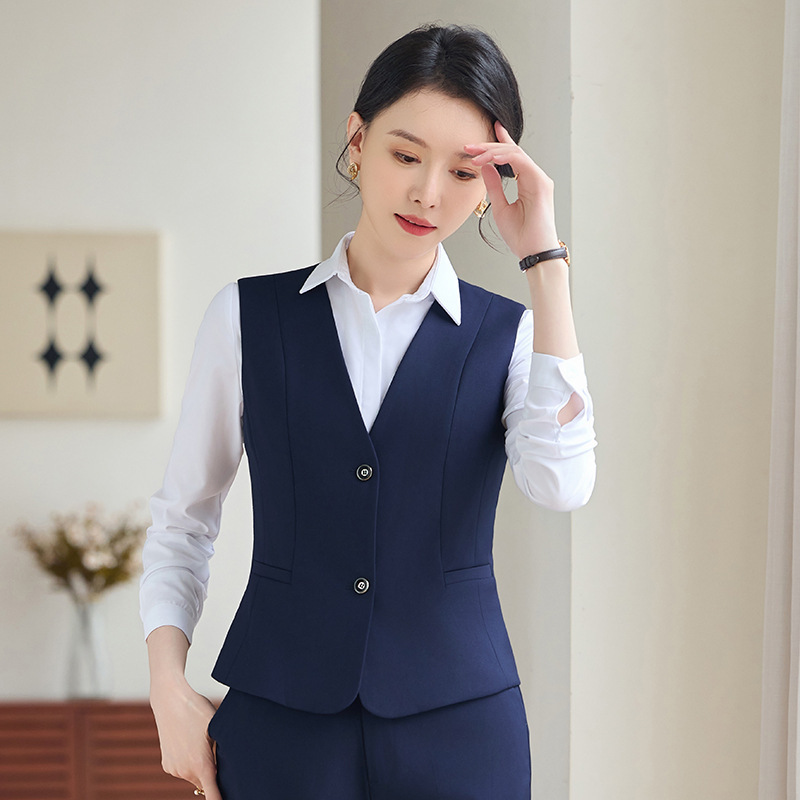 Profesjonalna kamizelka damska – Dress Pant Flat Front recenzja i cena