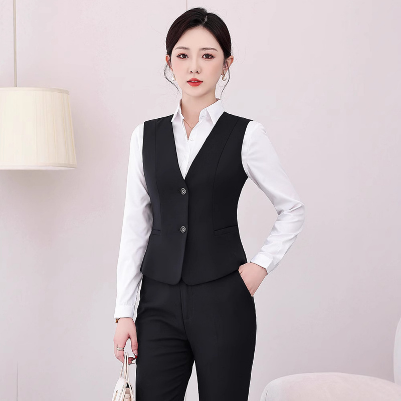 Profesjonalna kamizelka damska – Dress Pant Flat Front recenzja i cena