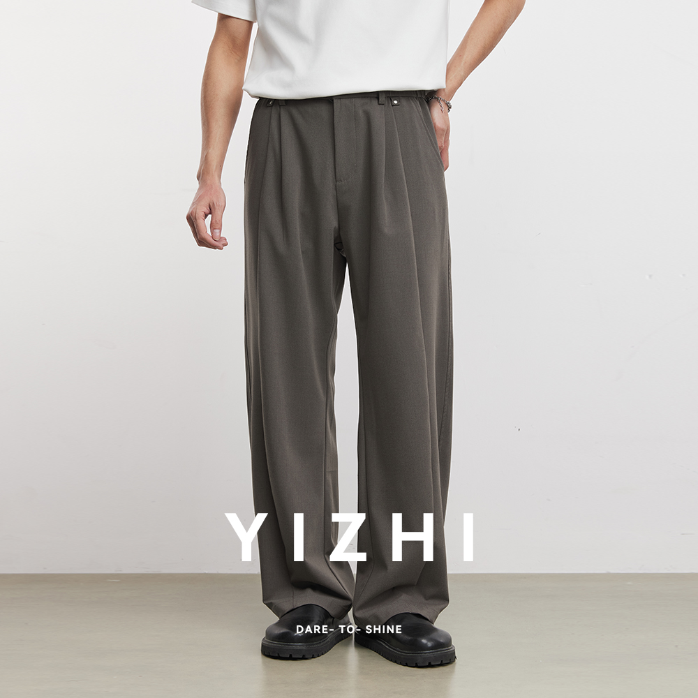 Męskie spodnie casualowe z tka – Men Formal Wear Pants recenzja i cena