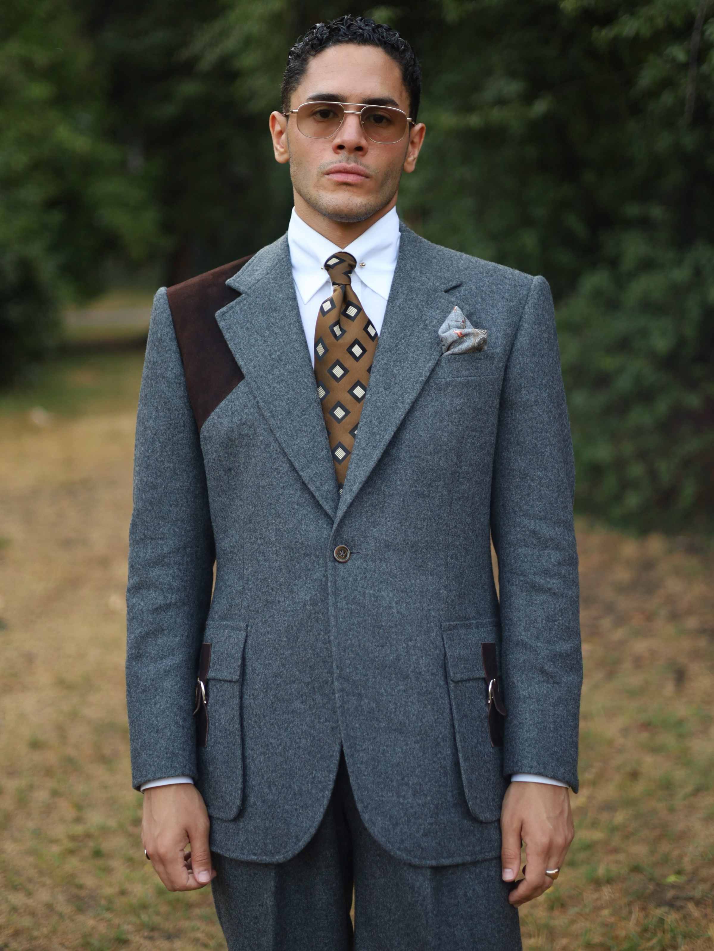 Elegancki męski garnitur dwucz – Elegant Formal Men'S Wear recenzja i cena