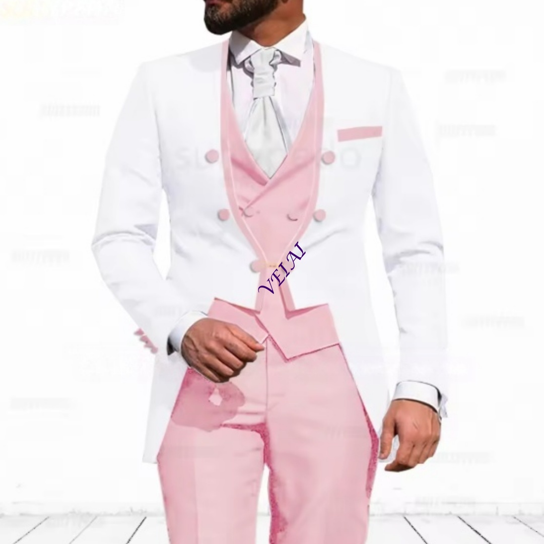 Szyty na miarę, błękitny 3-czę – Elegant Formal Men'S Wear recenzja i cena