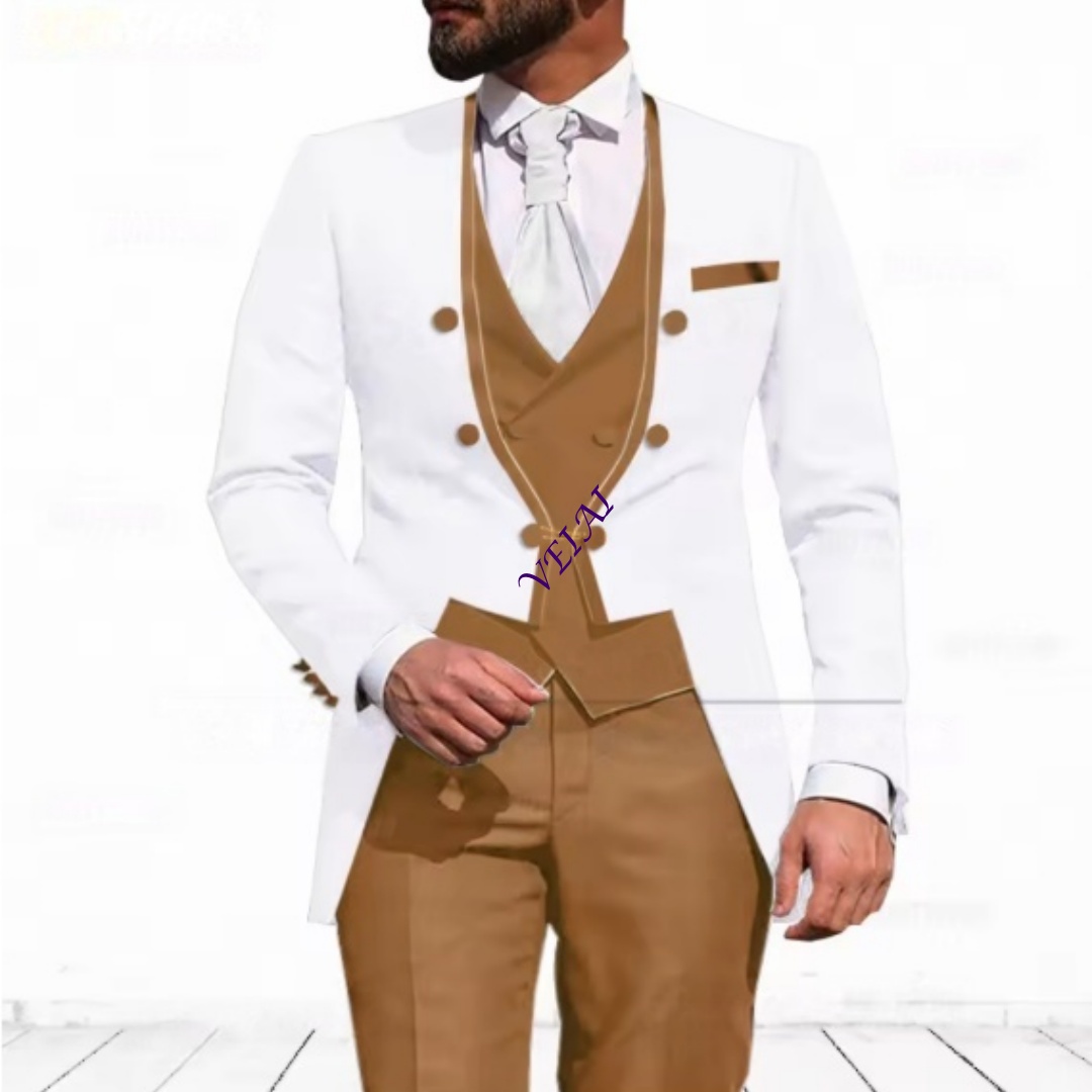 Szyty na miarę, błękitny 3-czę – Elegant Formal Men'S Wear recenzja i cena