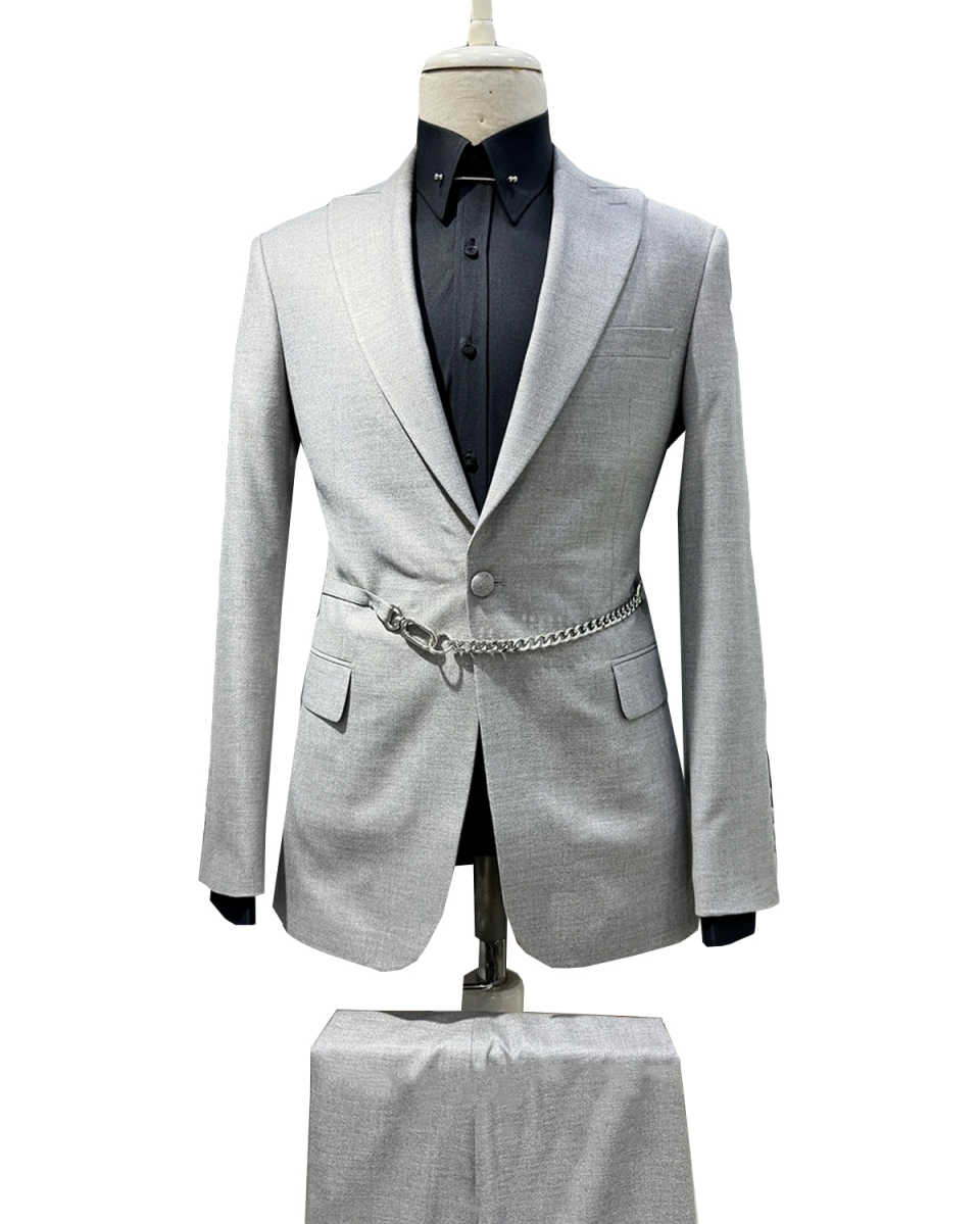 Męskie garnitury casualowe 3-c – Men Formal Wear Pants recenzja i cena