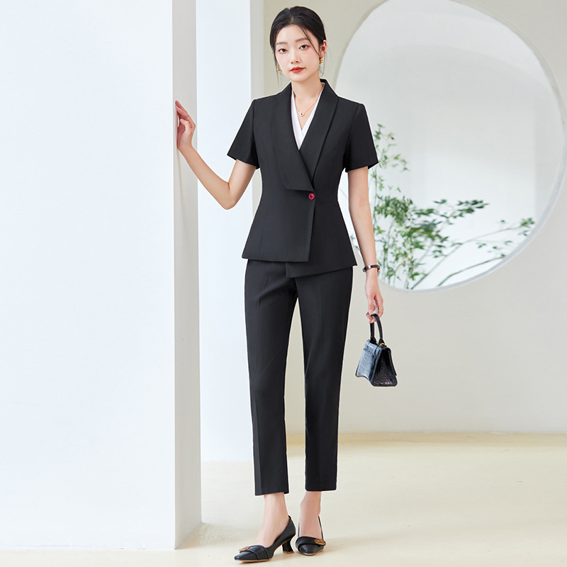 Letni komplet elegancki: sukie – Dress Pant Flat Front recenzja i cena