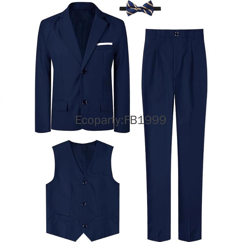 4-częściowy garnitur dla dziec – Formal Wear For Men Kids recenzja i cena