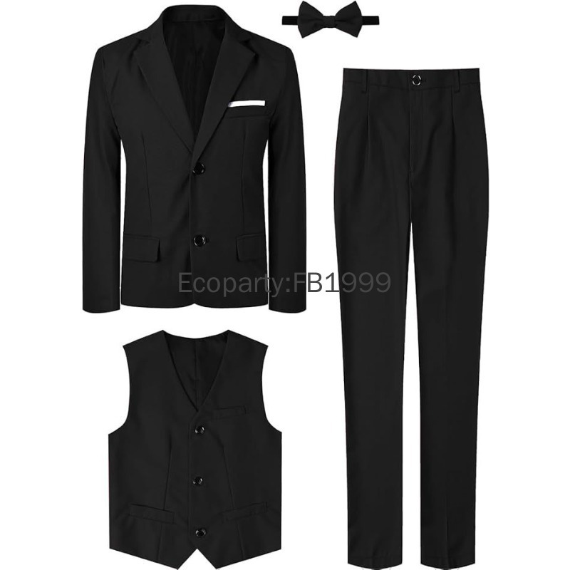 4-częściowy garnitur dla dziec – Formal Wear For Men Kids recenzja i cena