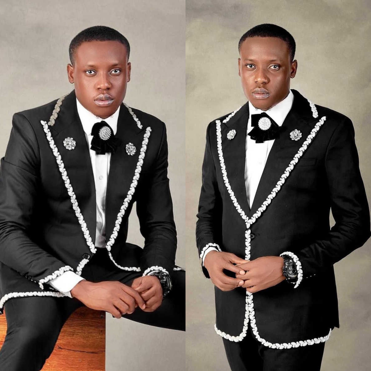 Garnitury męskie z kryształkam – Men'S Holiday Formal Wear recenzja i cena