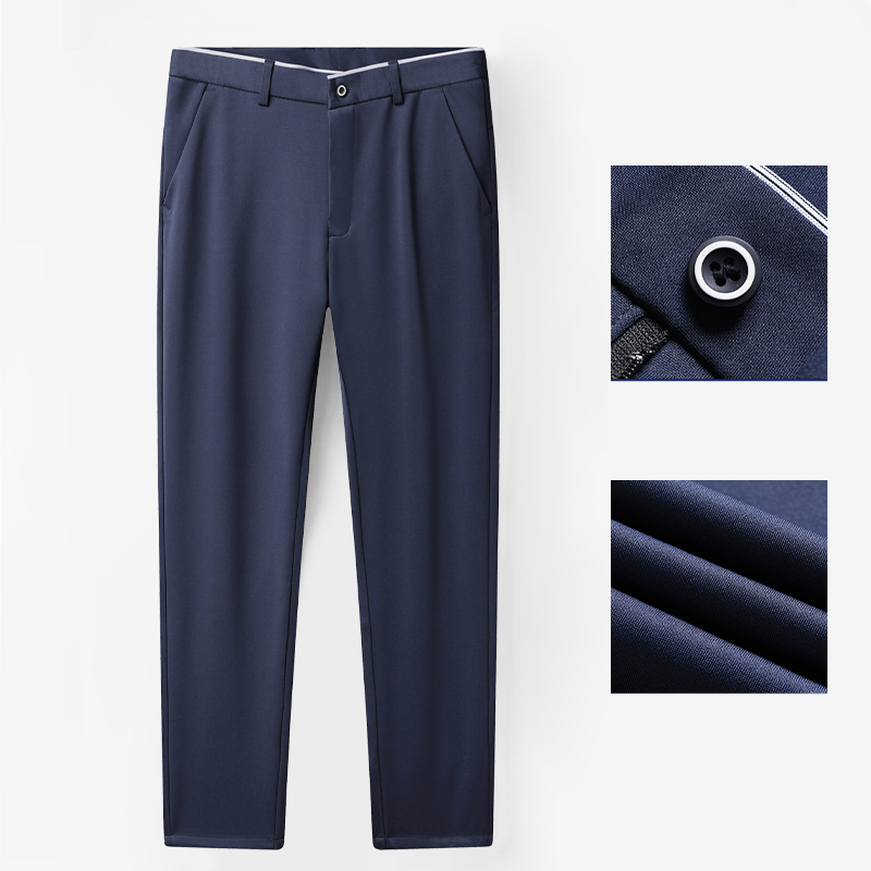 Męskie elastyczne spodnie golf – Dress Pant Flat Front recenzja i cena