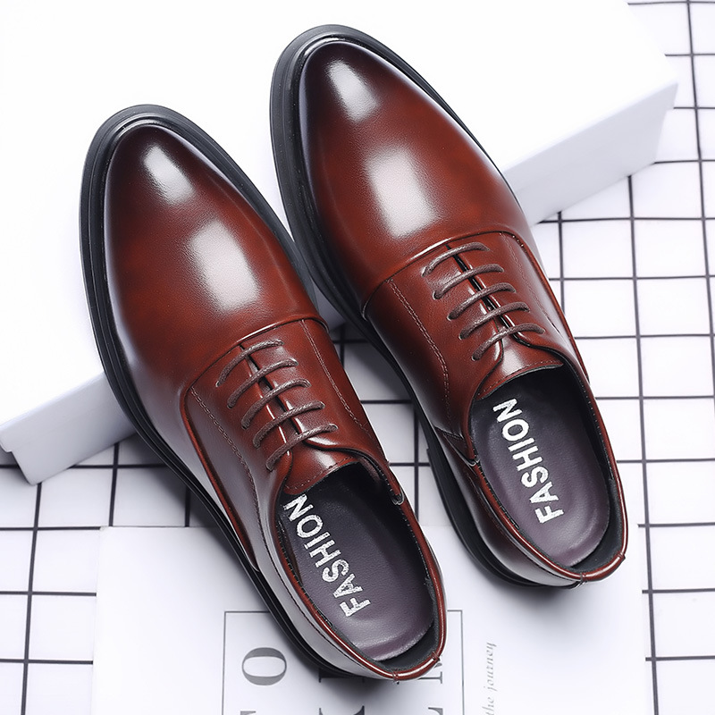 Męskie Eleganckie Oksfordy Wiz – Men Formal Wear Wedding recenzja i cena