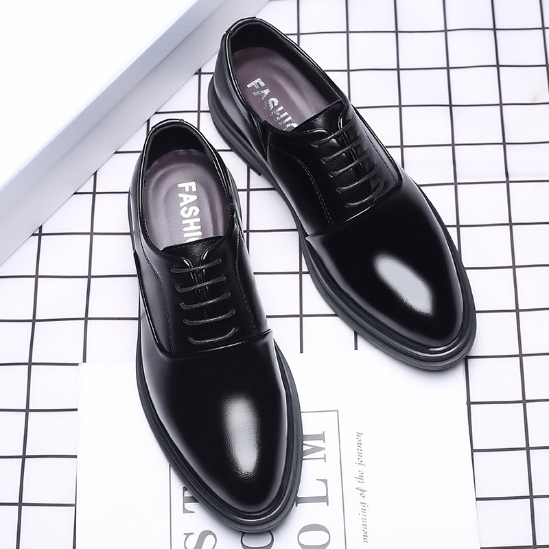 Męskie Eleganckie Oksfordy Wiz – Men Formal Wear Wedding recenzja i cena