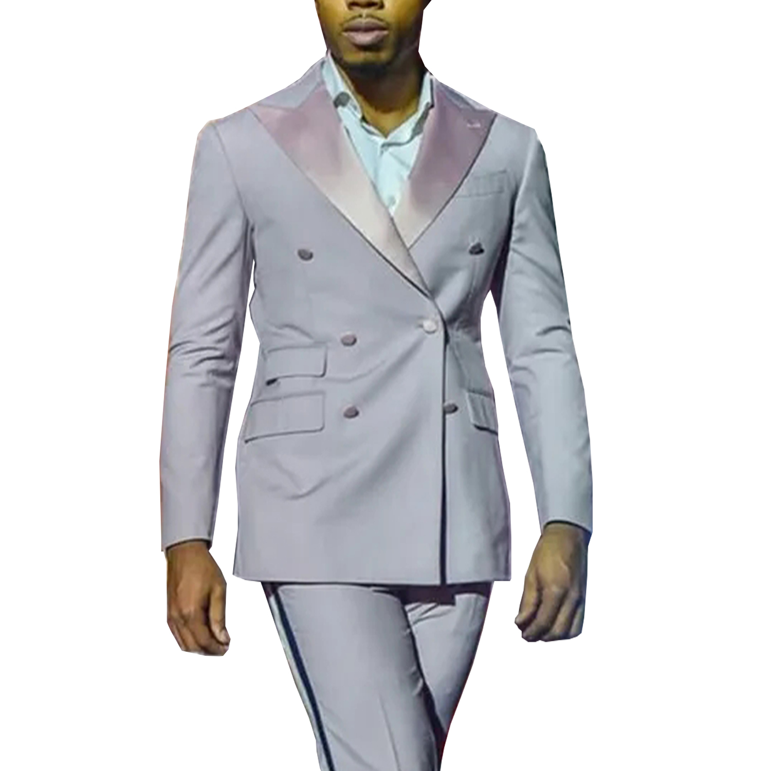 Gwenhwyfar Nowe Jasnoróżowe Ga – Men Formal Wear Pants recenzja i cena