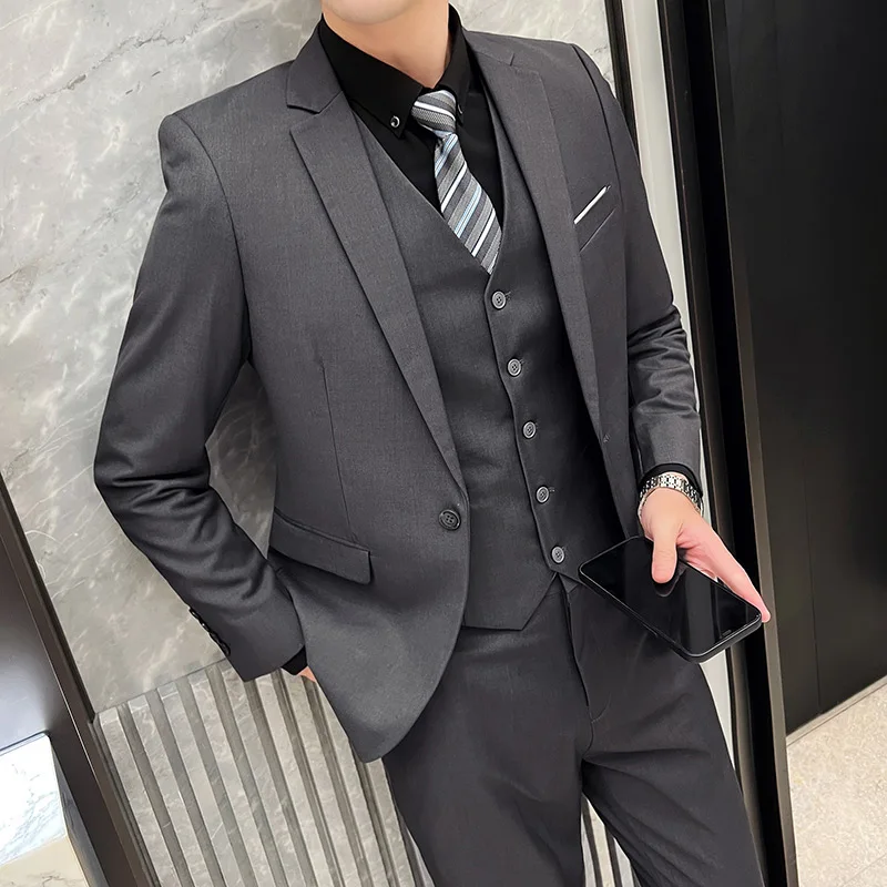Garnitur Męski Oddychający na  – Elegant Formal Men'S Wear recenzja i cena