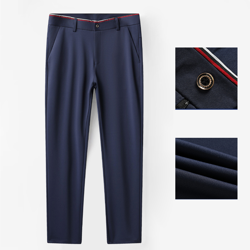 Męskie spodnie letnie, casualo – Dress Pant Flat Front recenzja i cena