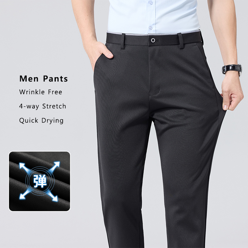 Męskie spodnie letnie, casualo – Dress Pant Flat Front recenzja i cena